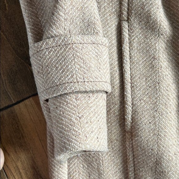 Sisley Tan Wool Blend Coat - Picture 5 of 7